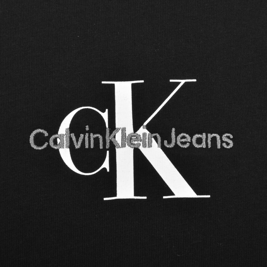 Calvin Klein Jeans Shirt male Black Logo Print Size M